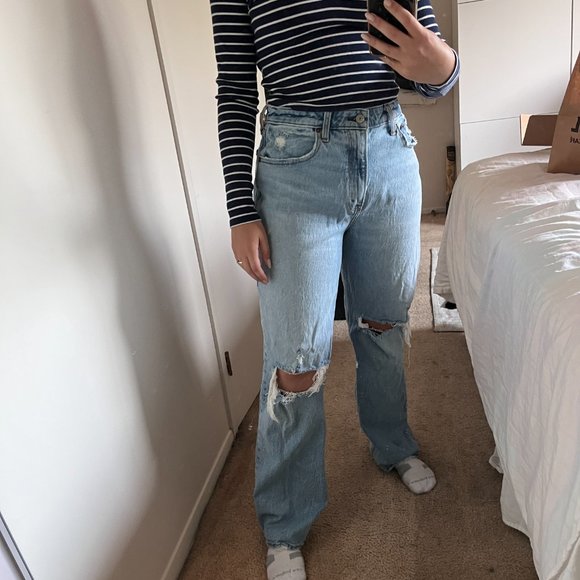 Abercrombie 90s High Rise Relaxed Jeans - Picture 4 of 7
